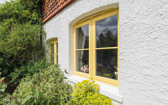 Coloured Flush Window